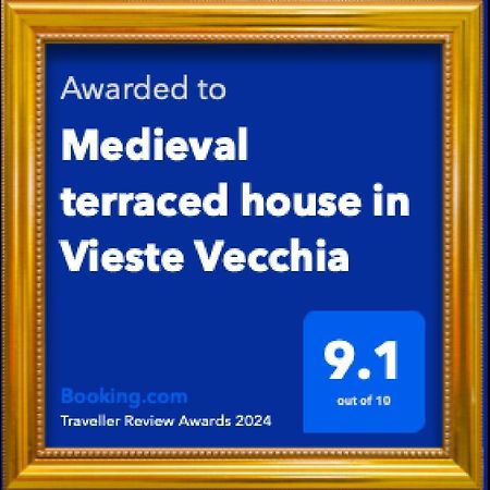 Medieval Terraced House In Vieste Vecchia エクステリア 写真