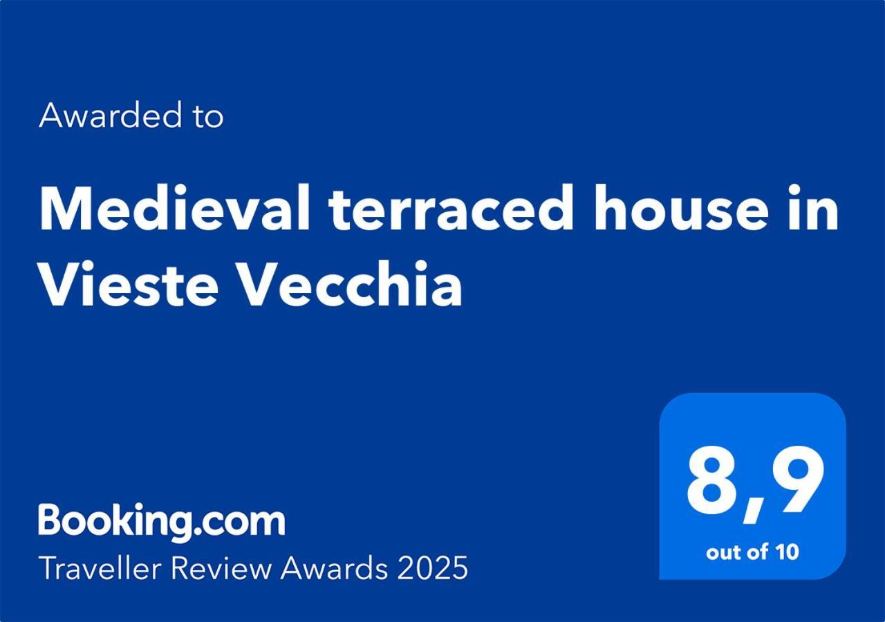Medieval Terraced House In Vieste Vecchia エクステリア 写真